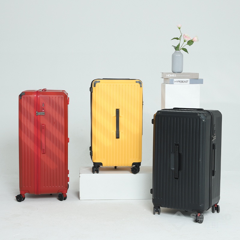 SENYAO Large capacity Luggage - 22/28/32/36-Inch Hardshell Lightweight Rolling Suitcase, Carry On Luggage Bag - Travel Suitcase with 5 Spinner Wheels & TSA Lock