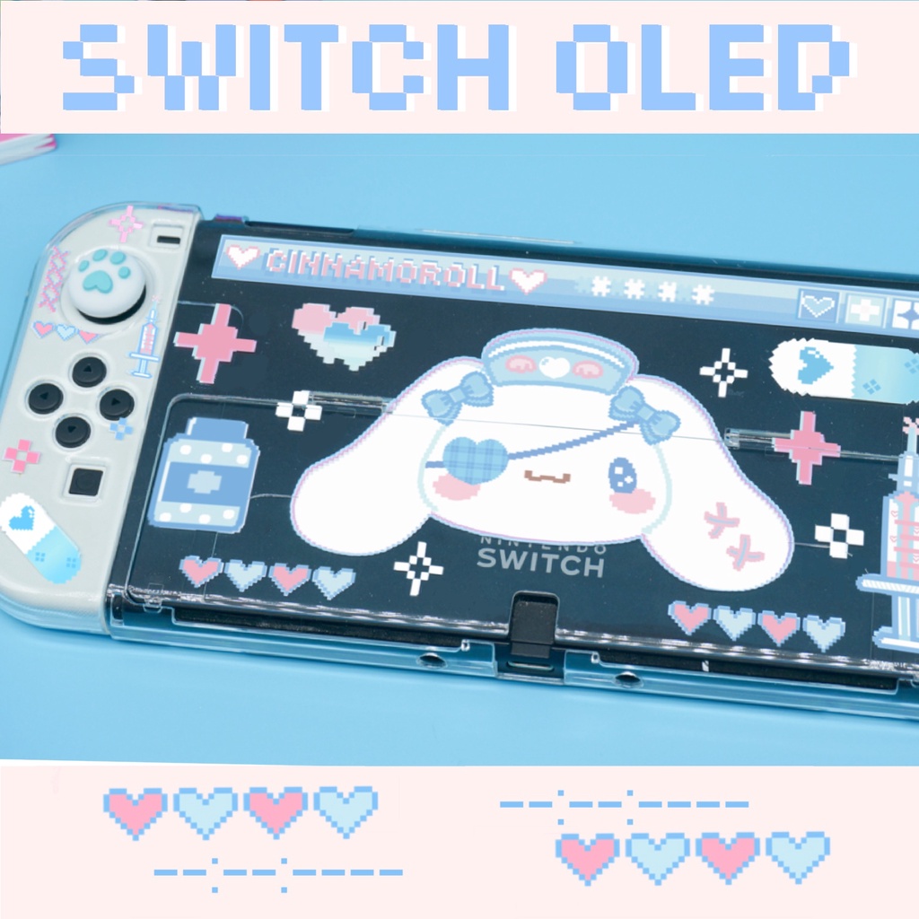 Sanrio Cinnamoroll-themed Cute Protective Case for Nintendo Switch OLED ...