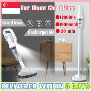 [✅SG Ready Stock] 12000Pa Cordless Handheld Vacuum Cleaner Lightweight High Suction Wireless Home/Car Vacuum Cleanner