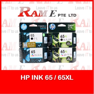 [ORIGINAL] HP 65 / 65XL Black Tri-color Ink Cartridge