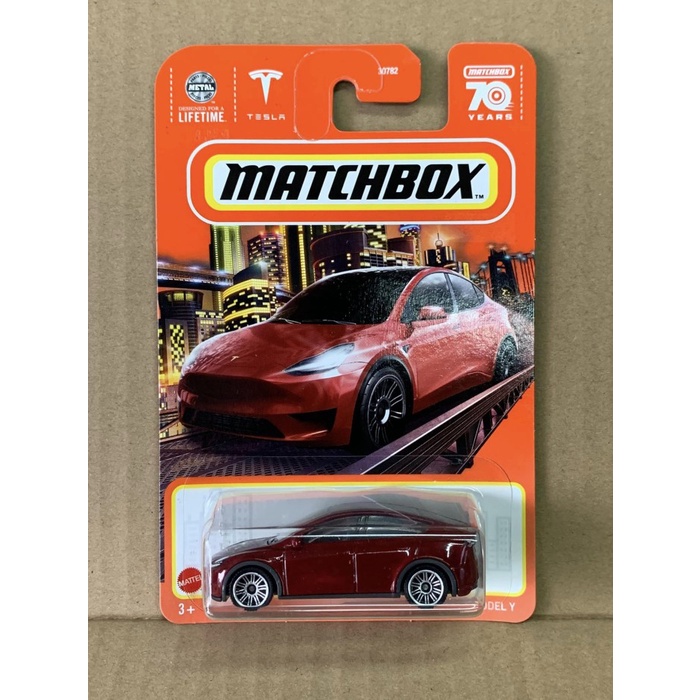 MERAH Matchbox Tesla Model Y Red Lot A 2023 | Shopee Singapore