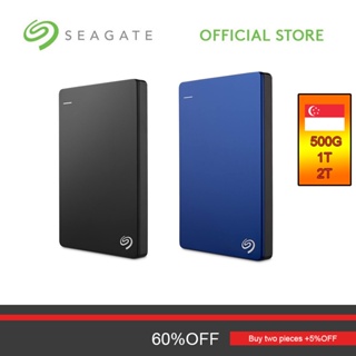Seagate Backup Plus Slim 2TB External Hard Drive Portable HDD – Black USB 3.0 for PC Laptop