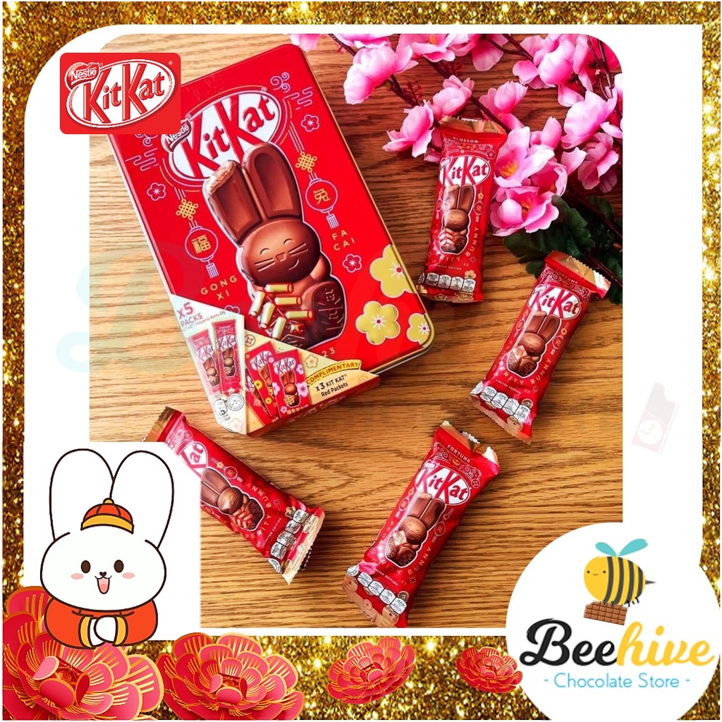Nestle Kit Kat Prosperity Bunny CNY Year of the Rabbit Chocolate Wafer