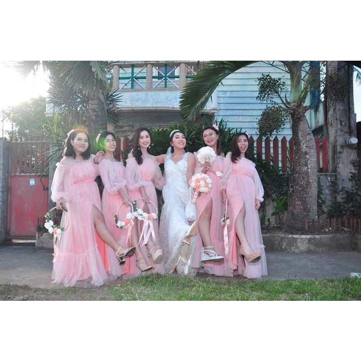 Boho gown for Prenup And Debut korean style