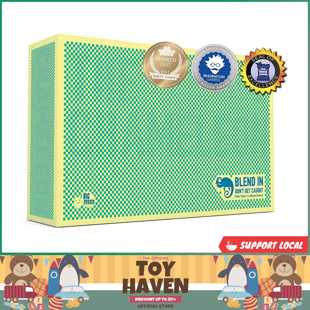 The Chameleon Award-Winning Board Game for Families & Friends