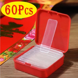 60pcs/box Super Strong Double Sided Adhesive Nano Tape Mounting Fixing Pad Self Adhesive Two Sides Waterproof Sticker Home Decor