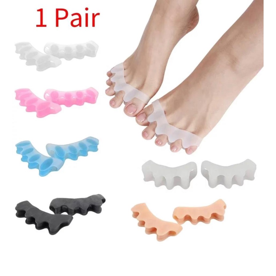 Toe Separators for Bunion Corrector Plantar Fasciitis Hammer Toes Yoga