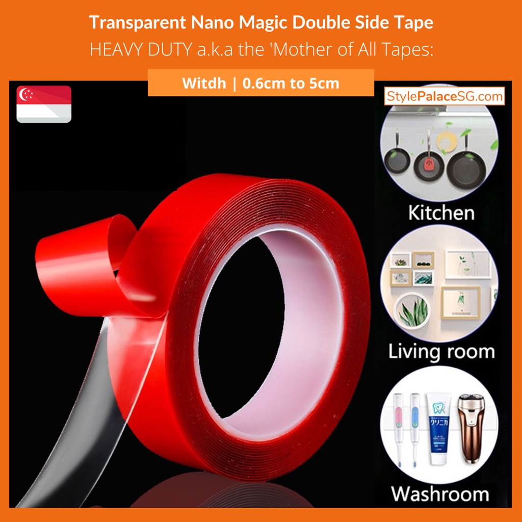 3m Nano Transparent Tape for CCTV Ultra Adhesive Waterproof