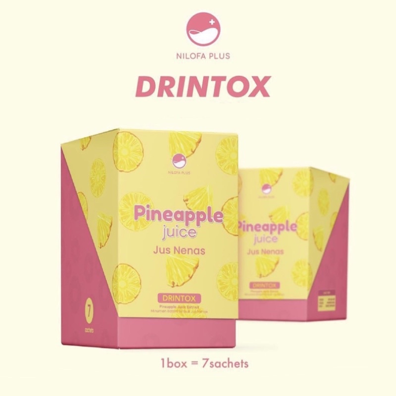 Nilofa Plus Drintox Pineapple Juice Neelofa Shopee Singapore