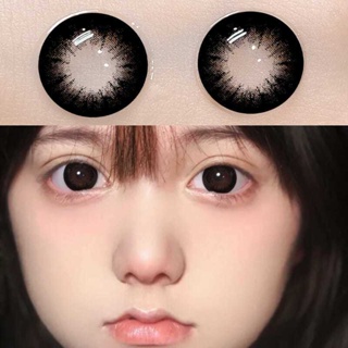 ♂❣Big and small beautiful eyes, black color pupils, natural student girls, big and small, net red, the same style of myo
