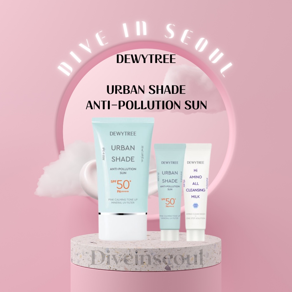 [DEWYTREE] URBAN SHADE ANTIPOLLUTION SUN SPF 50+ PA ++++ 50ml
