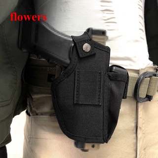 Flowers Universal Gun Holster For Concealed Carry Pistol With Magazine Pouch