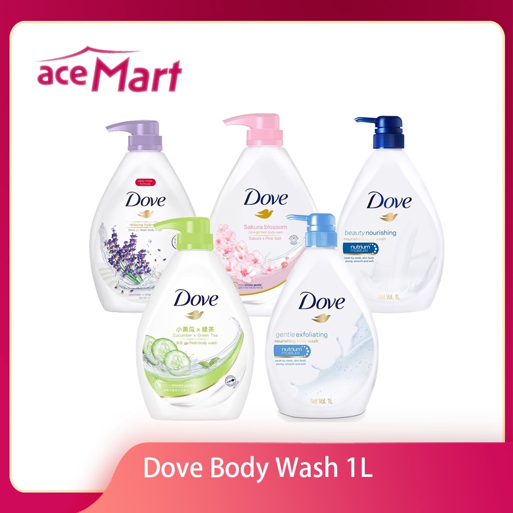 Dove Body Wash 1L | Shopee Singapore