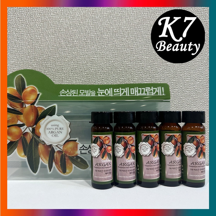 [WELCOS Kwailnara] Argan Treatment Hair Ampoule 15ml x 5ea | Shopee ...