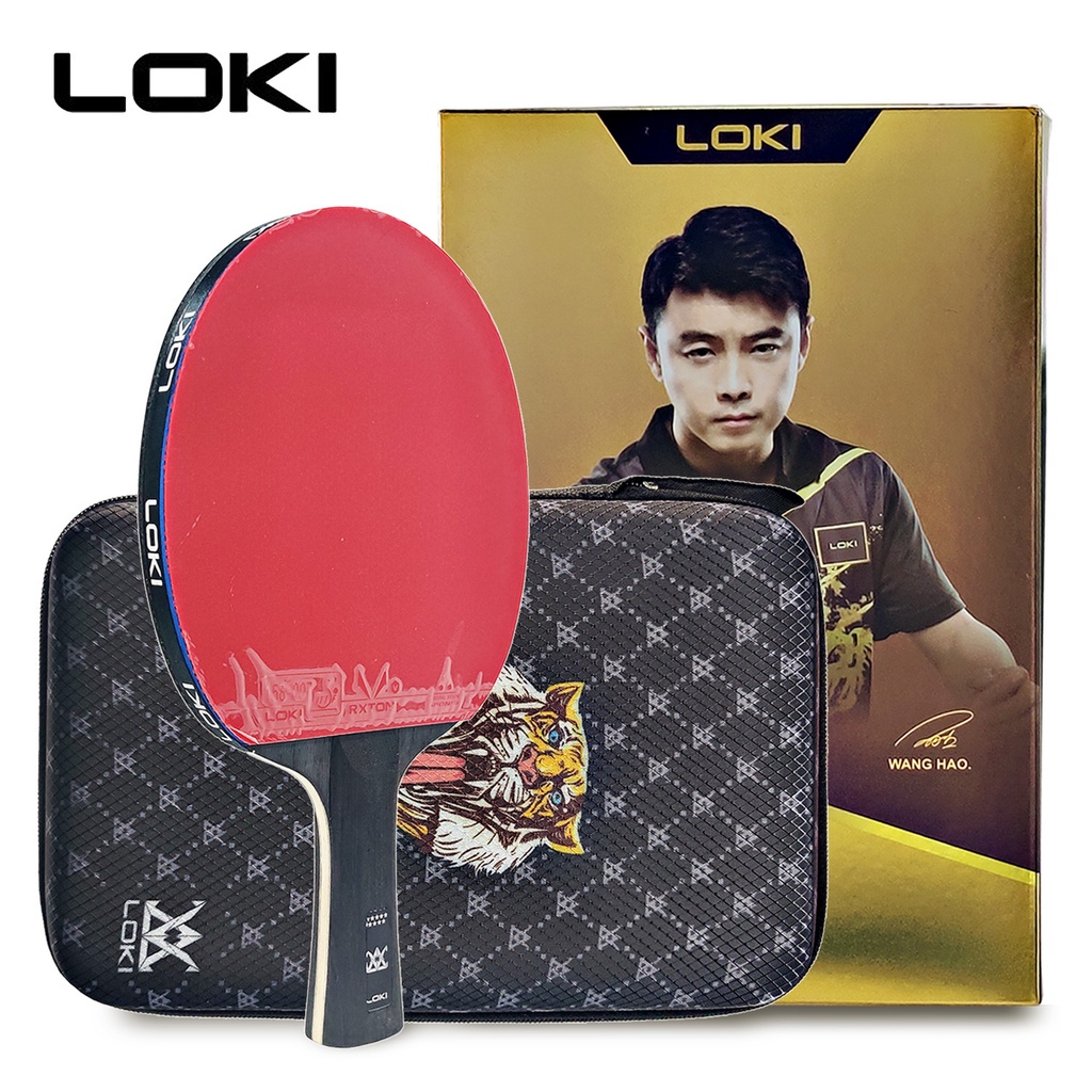 Vợt Bóng Bàn Loki 7 / 8 / 9 Star Chuyên Nghiệp Kèm Túi Đựng