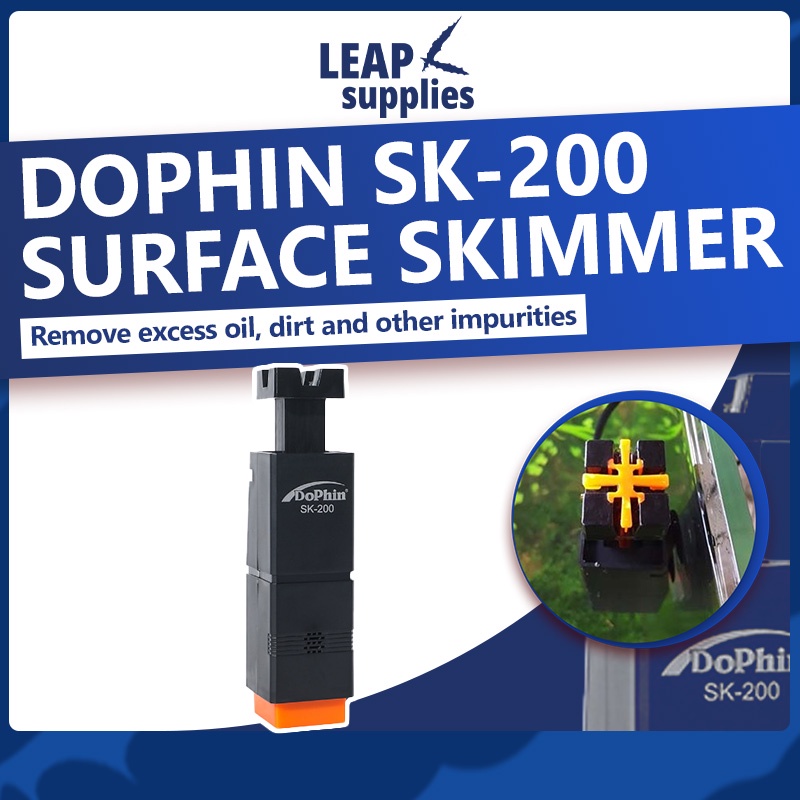 Dophin SK200 Surface Skimmer Marine Tank Skimmer Freshwater Tank