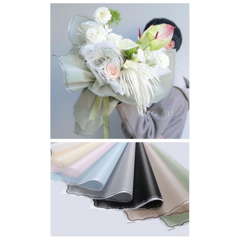 Cellophane Paper flower Bouquet cloud wrapping flower cloud 58x58cm
