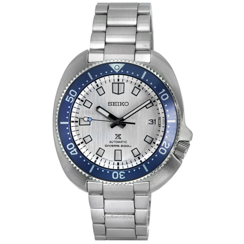 Seiko Prospex Glacier Save The Ocean 1965 Re-Interpretation Automatic ...