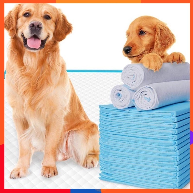 【IN Stock】Absorbent Pee Pad Dog Pee Pad Training Pads Disposable Cat Pet Diapers Cage Mat Supply Accessories