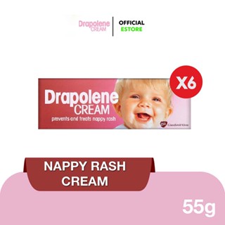 DRAPOLENE Cream for nappy rash, 55g [6 Packs]
