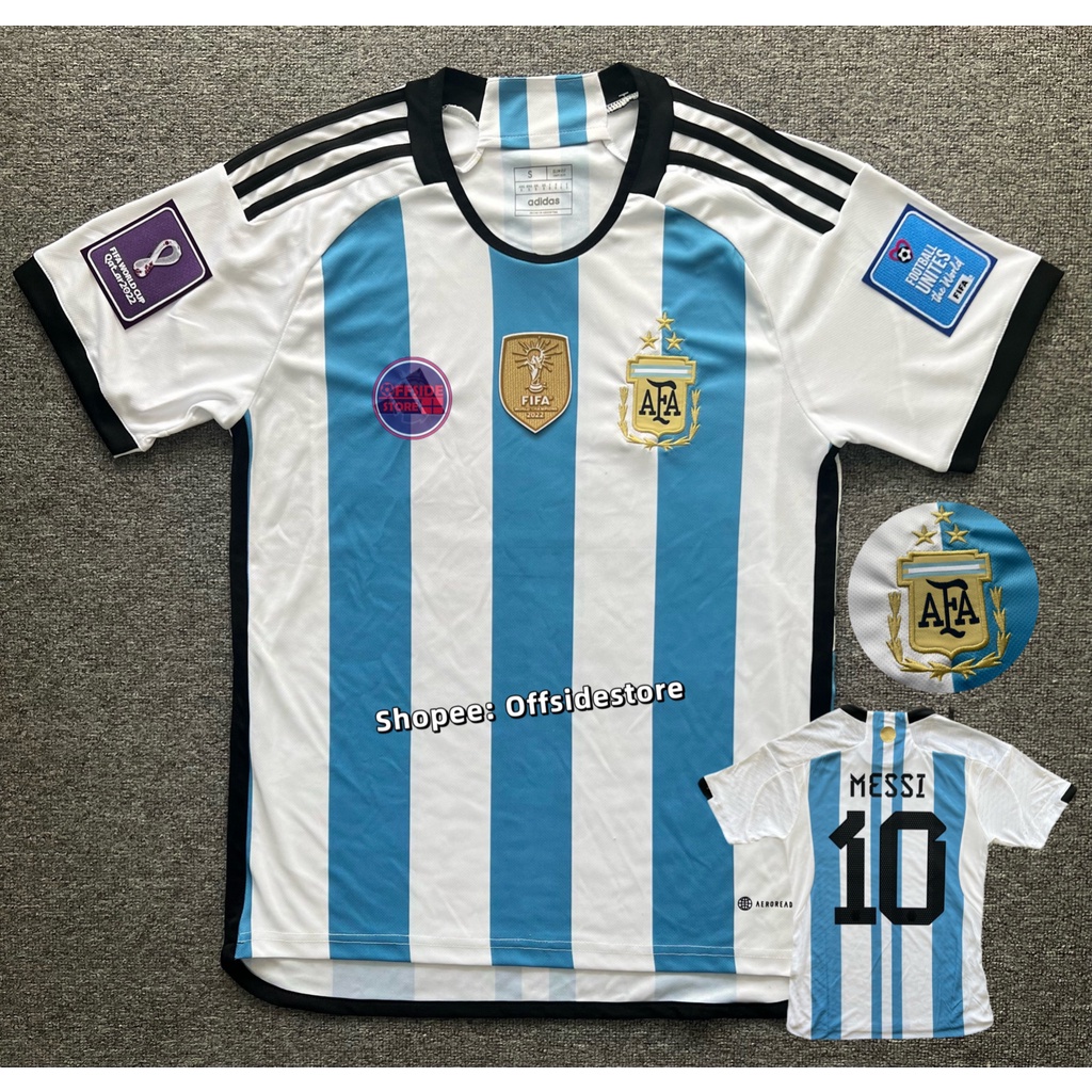 *Fans Issue* Argentina Home Jersey Argentina Champion Kit Argentina 3 ...
