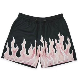 KINETIC New Style Street Wear Co-Branded Flame Shorts Fitness Sports Running Quick-Drying Basketball T