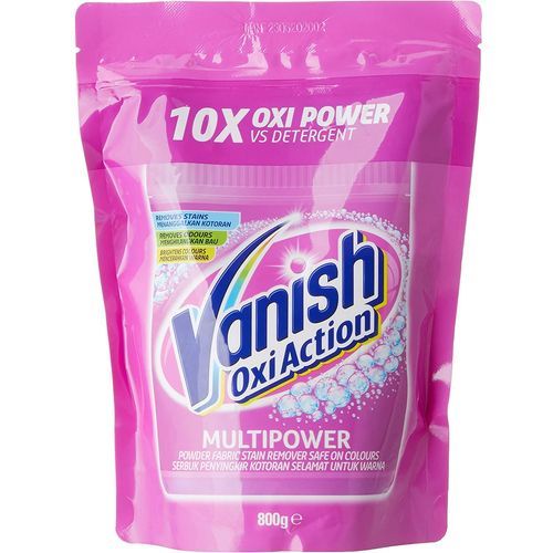 Vanish Oxi Action Multipower Fabric Stain Remover Washing Powder 800g Shopee Singapore