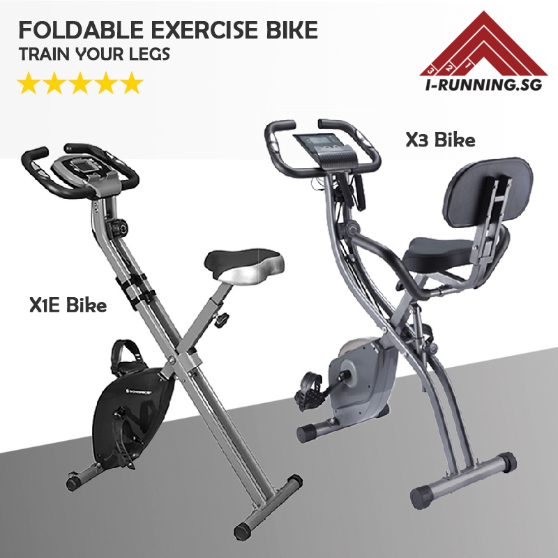 Foldable Stationary Exercise Bike ★ X1E Exercise Bike ★ X3 Exercise