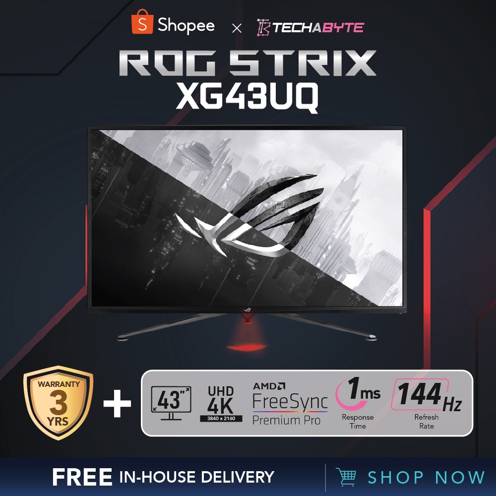 Asus ROG STRIX XG43UQ 43" UHD VA 144Hz 1ms FSync Premium Pro