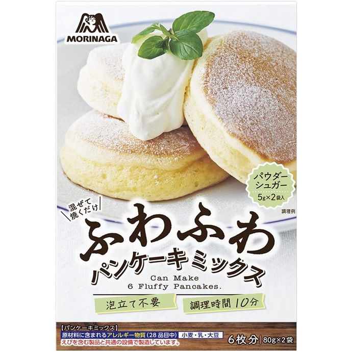 Morinaga Fluffy Pancake Mix Hotcake, Japan pancake powder, Made in