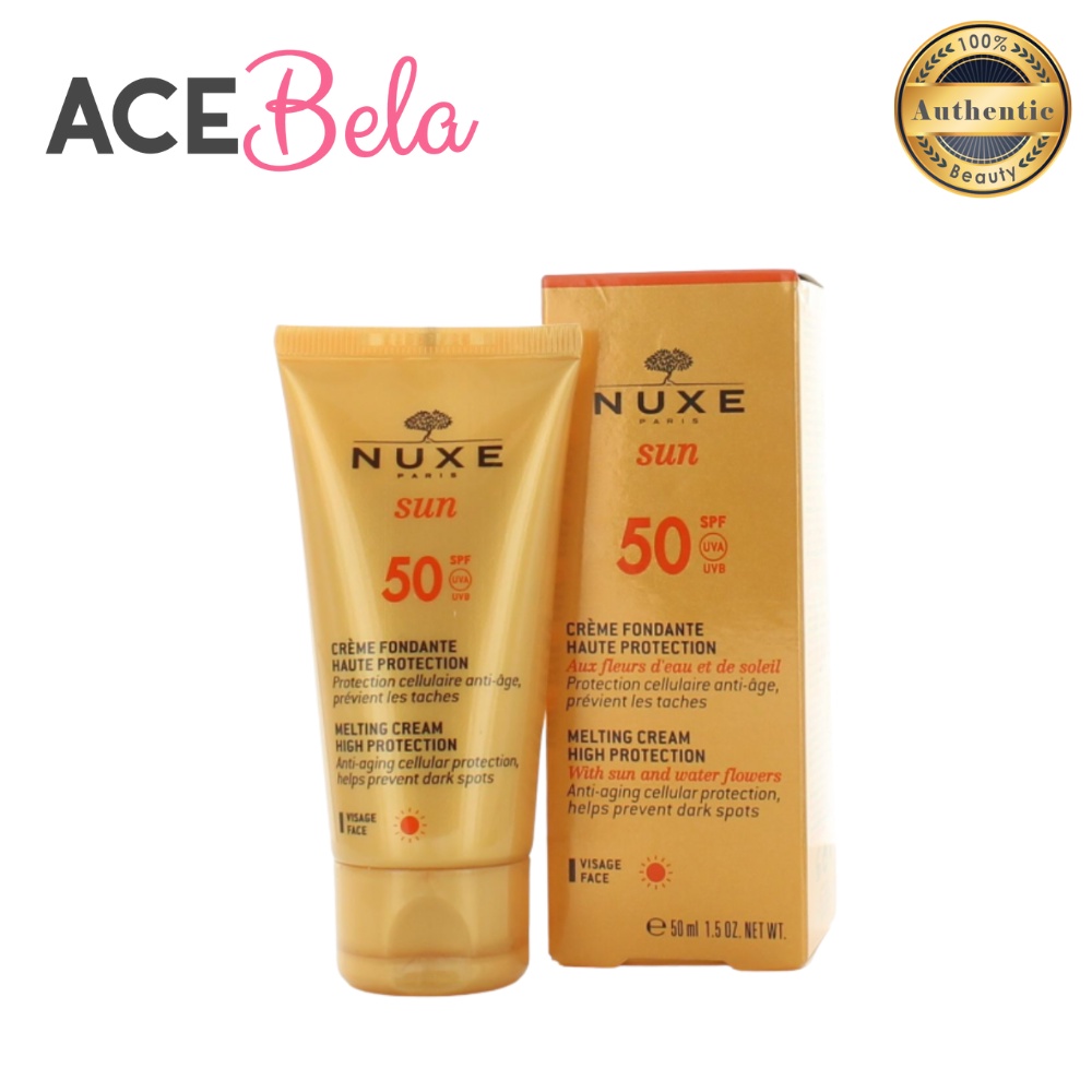 NUXE Sun Melting Cream Face High Protection SPF50 50ml (100 Authentic