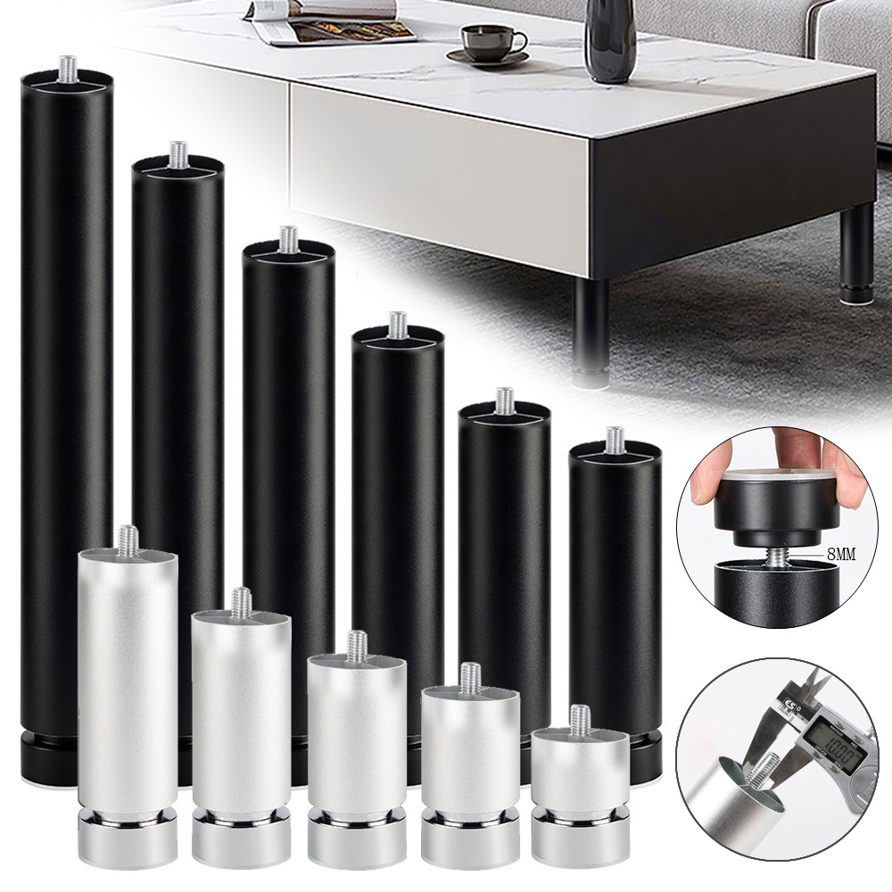 M10 Adjustable Furniture Leg Aluminum Sofa Leg Furniture Sofa Leveling ...