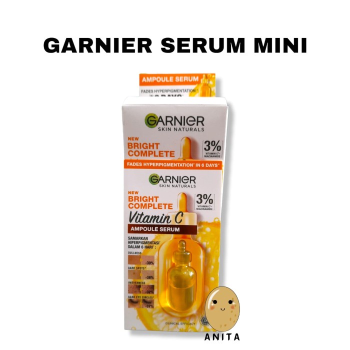 Garnier BRIGHT COMPLETE AMPOULE SERUM VITAMIN C Hyperpigmentation SERUM
