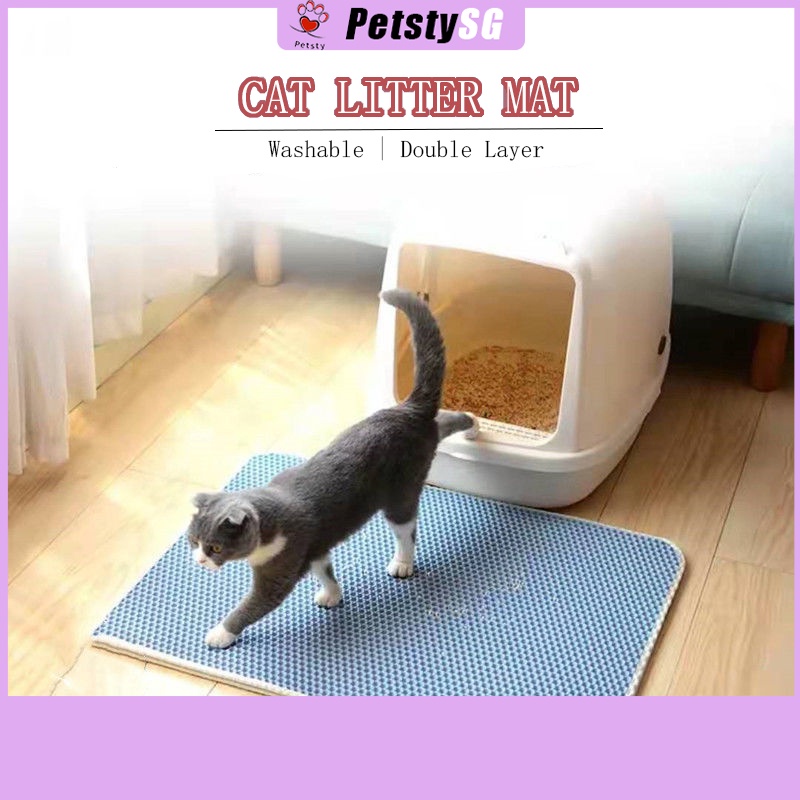 Cat Litter Mat/ Litter Trap Mat Shopee Singapore