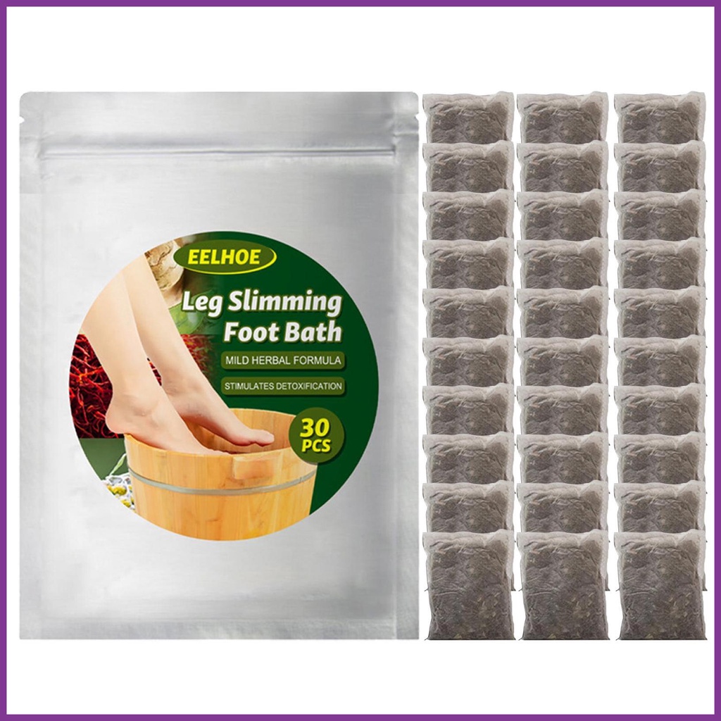 Natural Herb Foot Soak Chinese Foot Bath Bag Foot Reflexology Spa Relax
