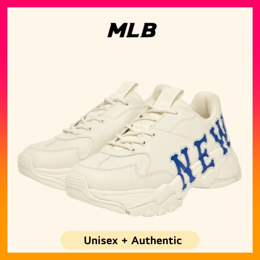 MLB Bigball CHUNKY Saffiano Dia Monogram Unisex Sneakers 2023 New ...