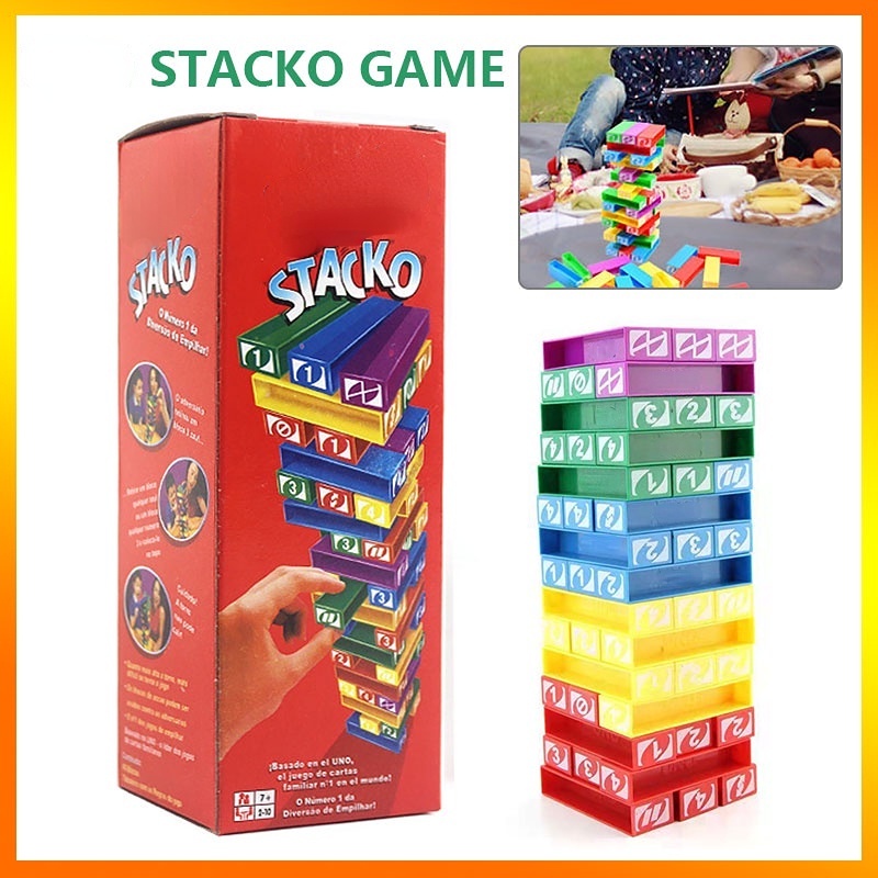 STACKO Stacking Block Game/Toys/Family Game Desktop game toys Diele