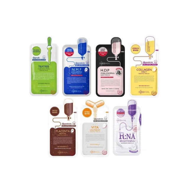 MEDIHEAL Face Mask Collagen & Placenta Revital Essential