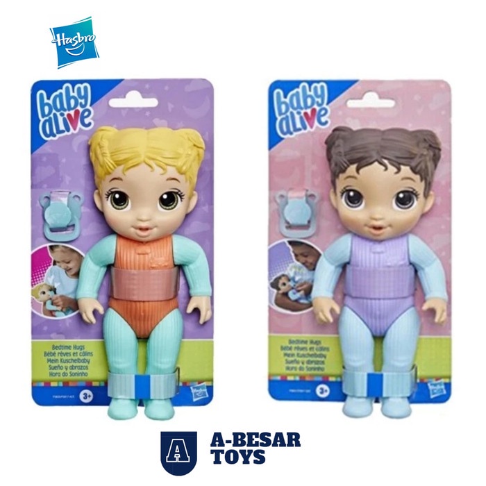 Baby Alive Bedtime Hugs Littles Sweet Snuggle Baby Doll Toy Shopee