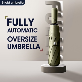 HXR Automatic Umbrella big Ribs Windproof  Portable Foldable large Protection Umbrellas Excellent Water Repellency