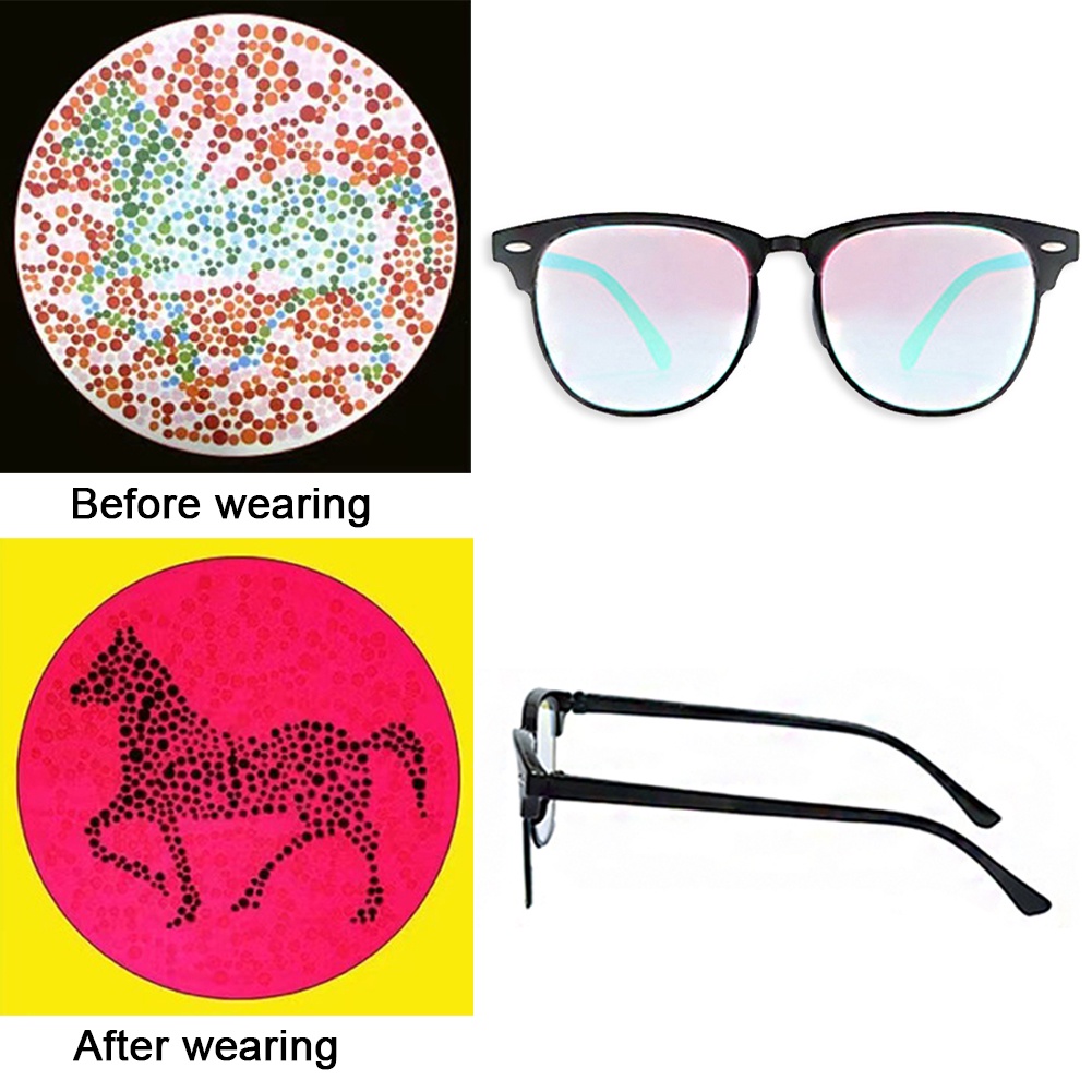 Color Blind Glasses Red Green Color Weak Glasses Color Blind Corrective
