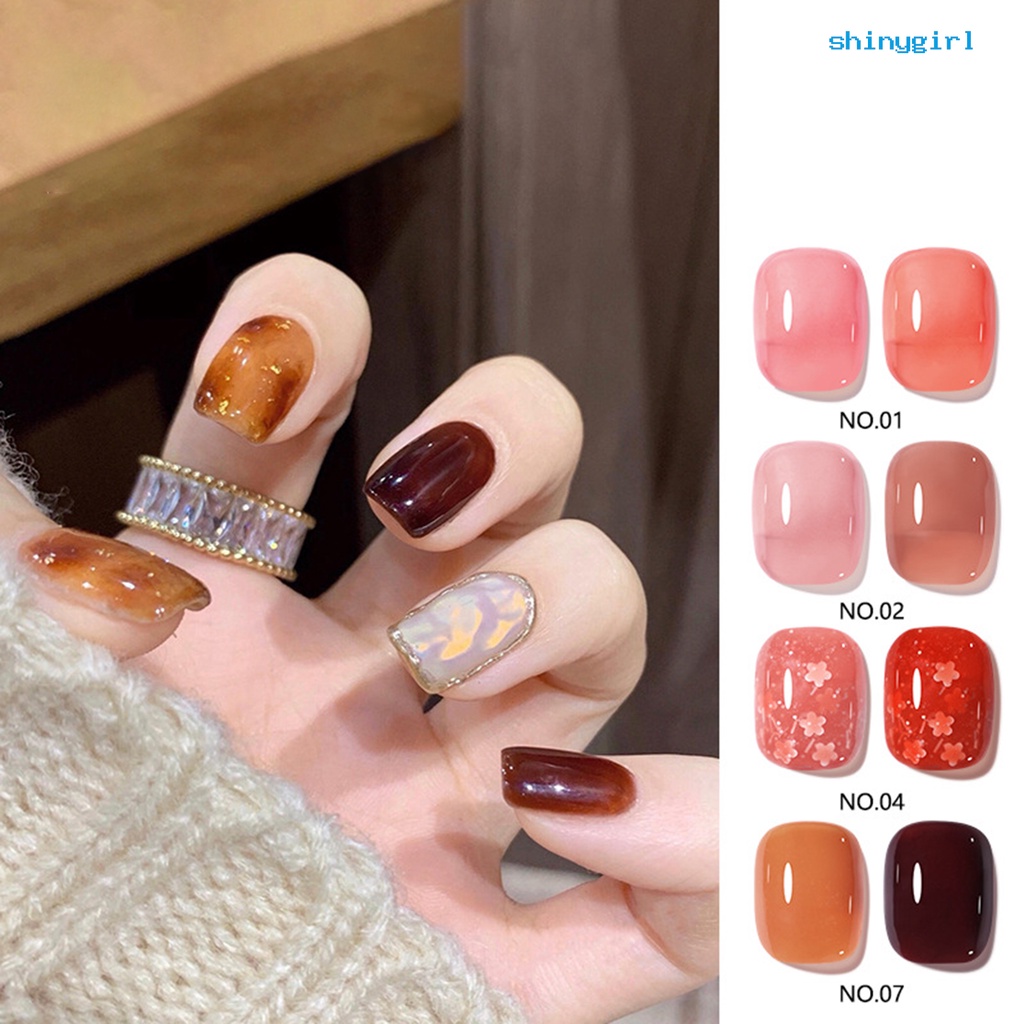 SSY 10ml Nail Polish Permanent Quick Drying Natural Thermal Nail Shiny  Sequins Color Change Varnish Lacquer for Female | Shopee Singapore