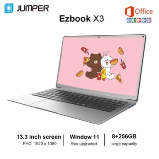 【72 Hours Local Delivery】1 Year Warranty  | Jumper EZBook X3 Brand New 13.3 Inch Laptops Notebook | Windows 11 Intel® Celeron N3450 | 64GB/128GB/256GB SSD 8GB RAM Office Install