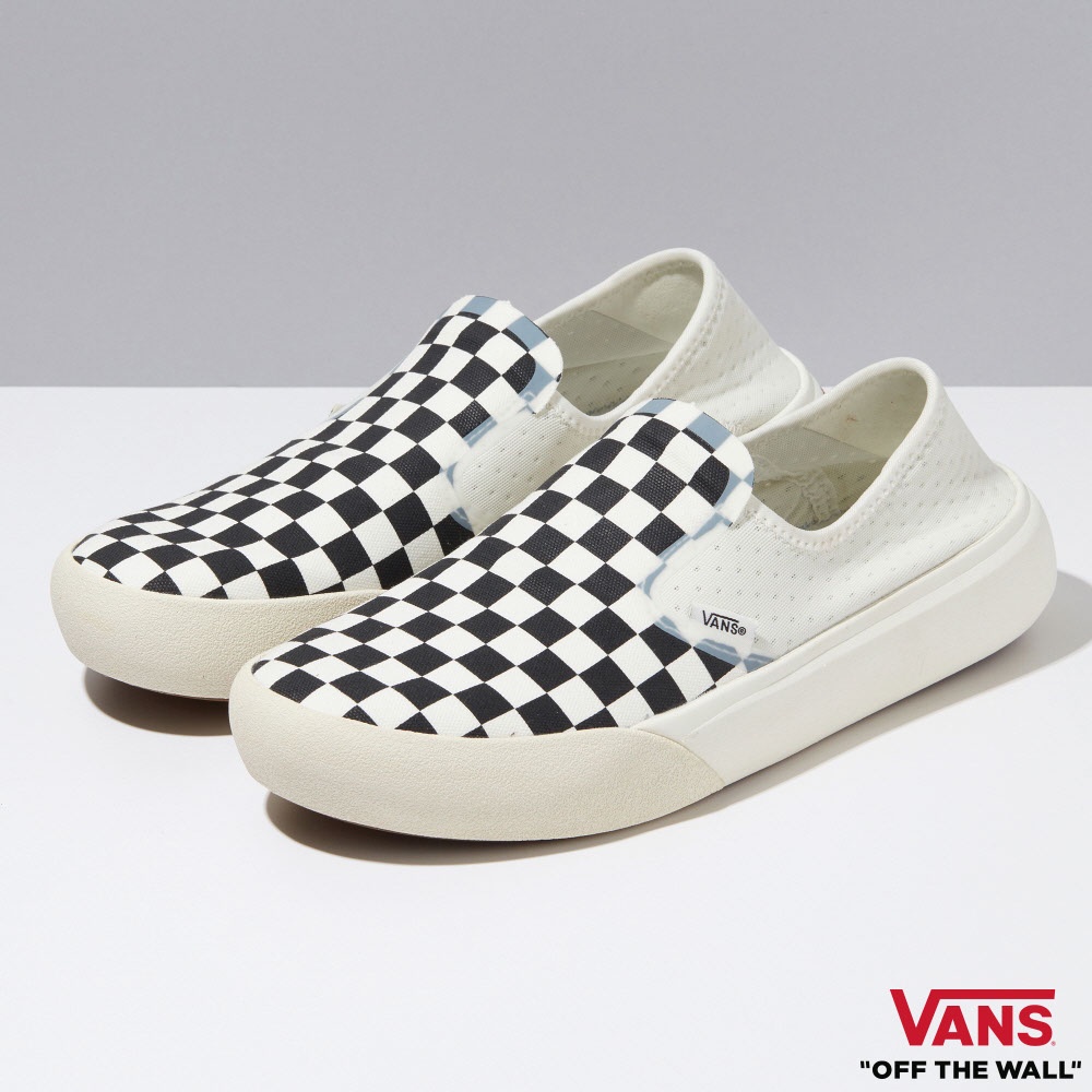 Vans Checkerboard ComfyCush One Slip-On Sneakers Women (Unisex US Size ...