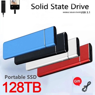 Portable 1TB 2TB SSD External Hard Drive Type-C USB 3.1 High Speed 16TB 30TB 60TB 128TB  External Storage Hard Disks For Laptops