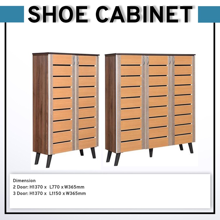 Shoe Cabinet Shoe Rack Storage Solid Wood | Shopee Singapore