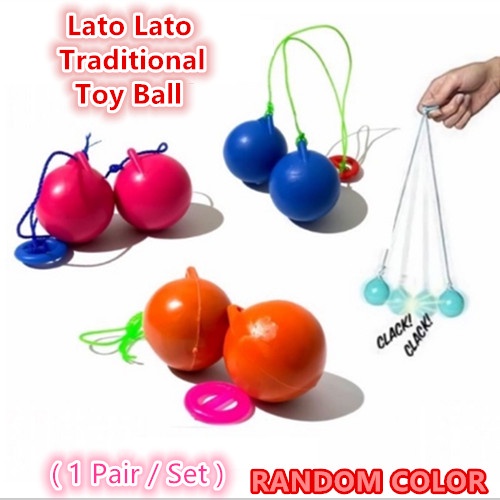 Old-fashioned Traditional Viral Toys Lato Lato Ready To Tie tek Ball ...