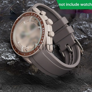 Curved Strap 20mm Silicone Watchband for Planety series watche Bracelet for Soft Rubber Belt