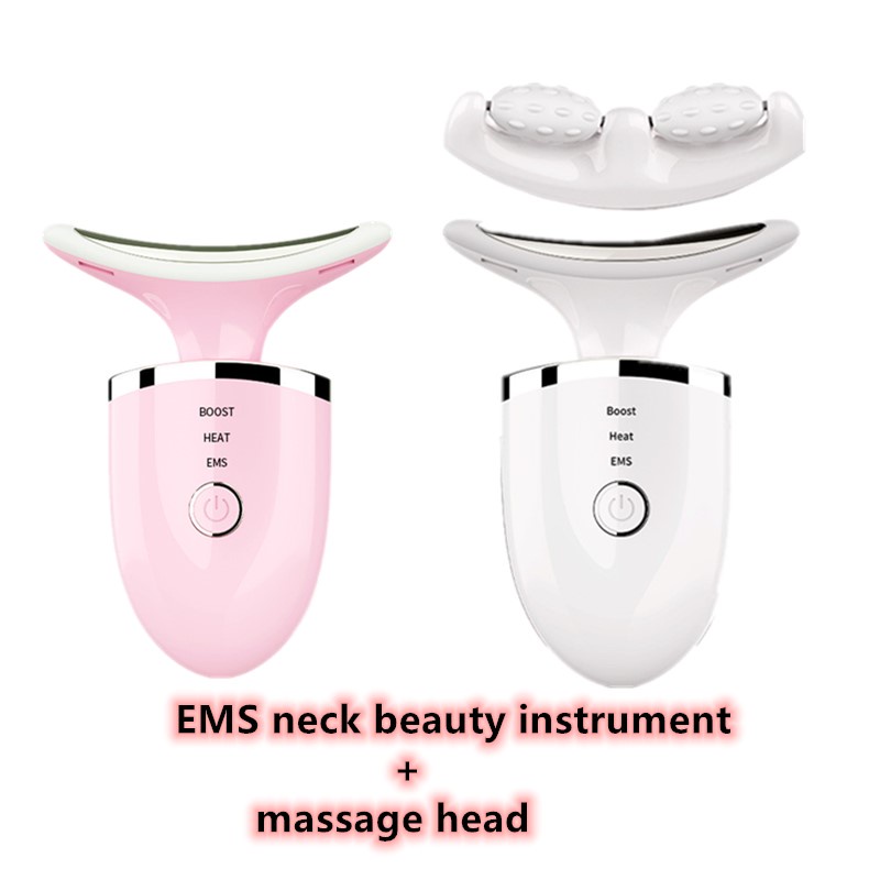 EMS neck beauty instrument neck lines face and neck heating induction