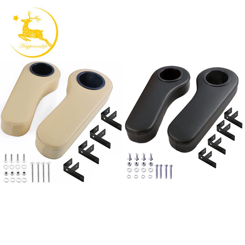 Golf Cart Armrest with Cup Holder, Drink Holder for Club Car EzGo